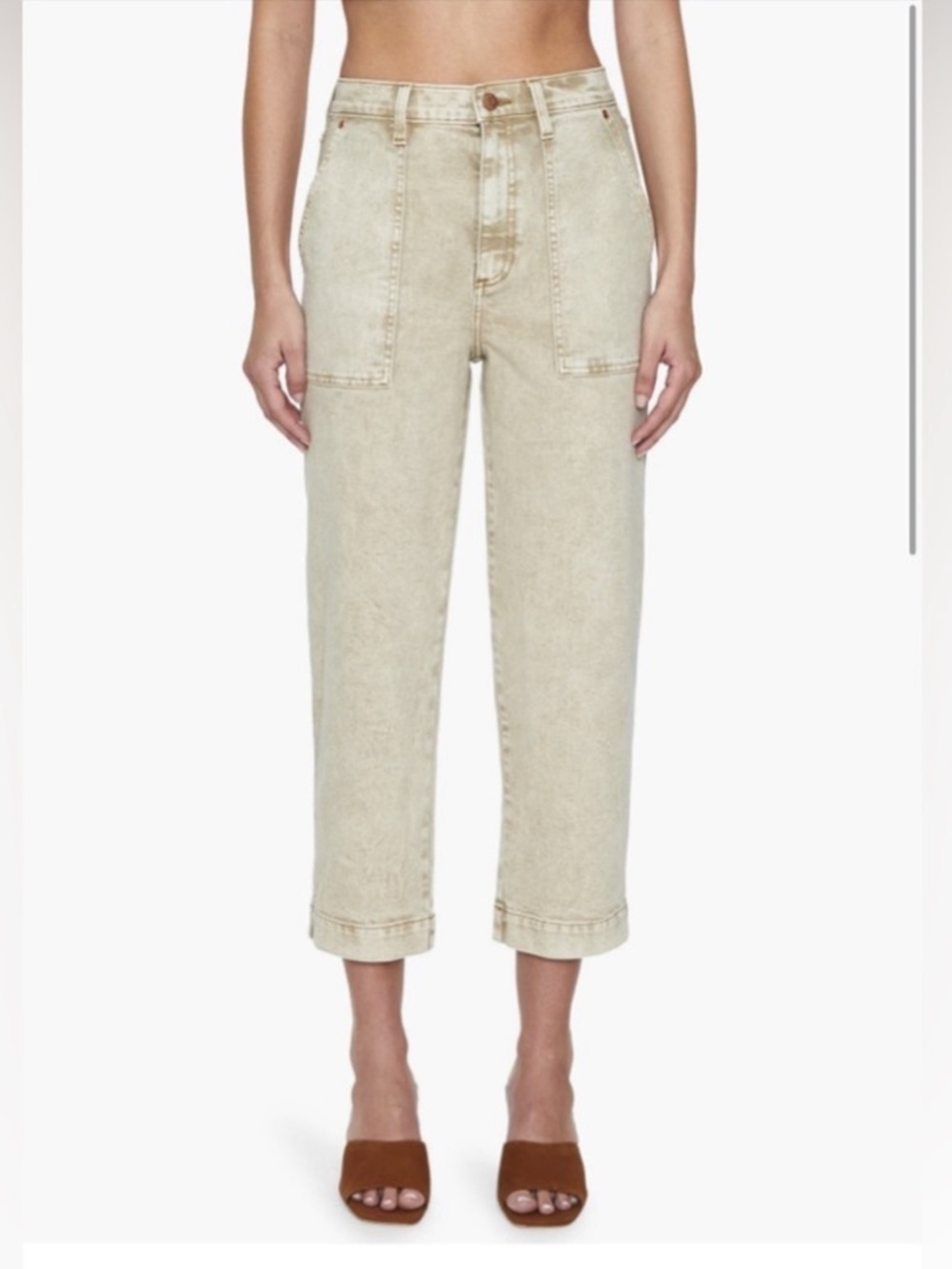 Pistola Turner Women's Ankle
Cropped Jeans - Fawn